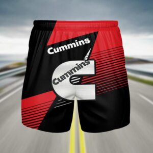 Sportswearmerch Cummins Truck Short Pant For Fan