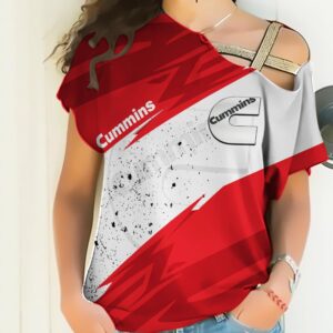 Sportswearmerch Cummins Truck Strapless Sleeve Short For Fan