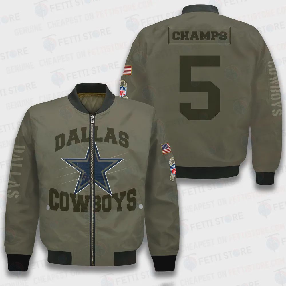 Sportswearmerch Dallas Cowboys NFL Bomber Jacket For Fan