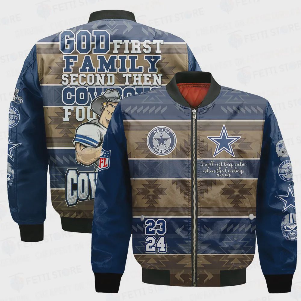 Sportswearmerch Dallas Cowboys NFL Bomber Jacket For Fan
