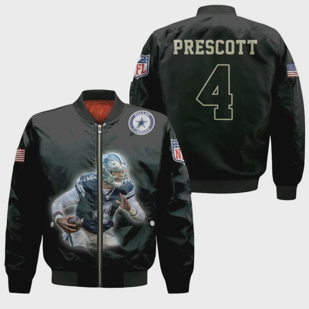 Sportswearmerch Dallas Cowboys NFL Bomber Jacket For Fan