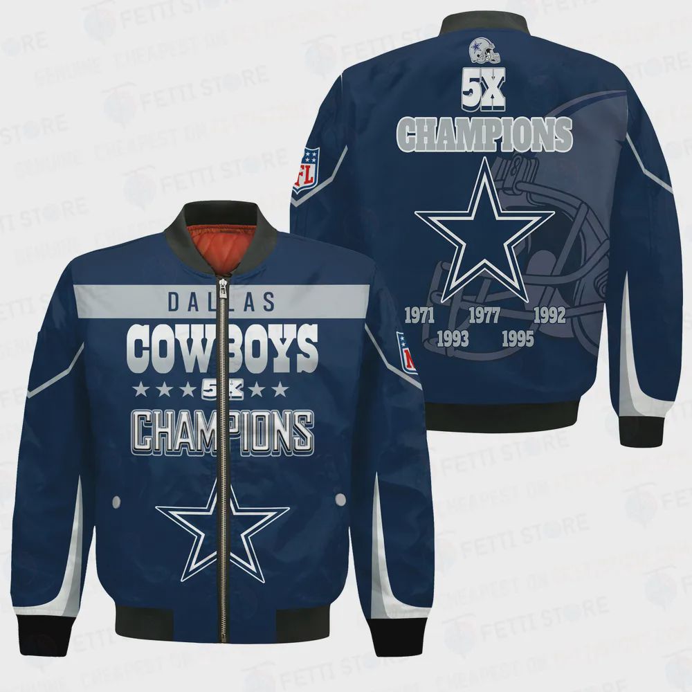 Sportswearmerch Dallas Cowboys NFL Bomber Jacket For Fan