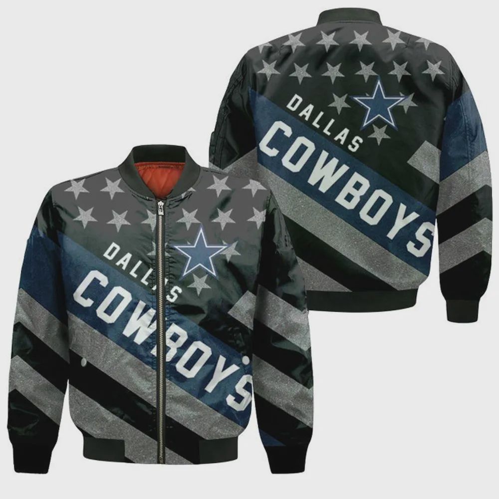 Sportswearmerch Dallas Cowboys NFL Bomber Jacket For Fan