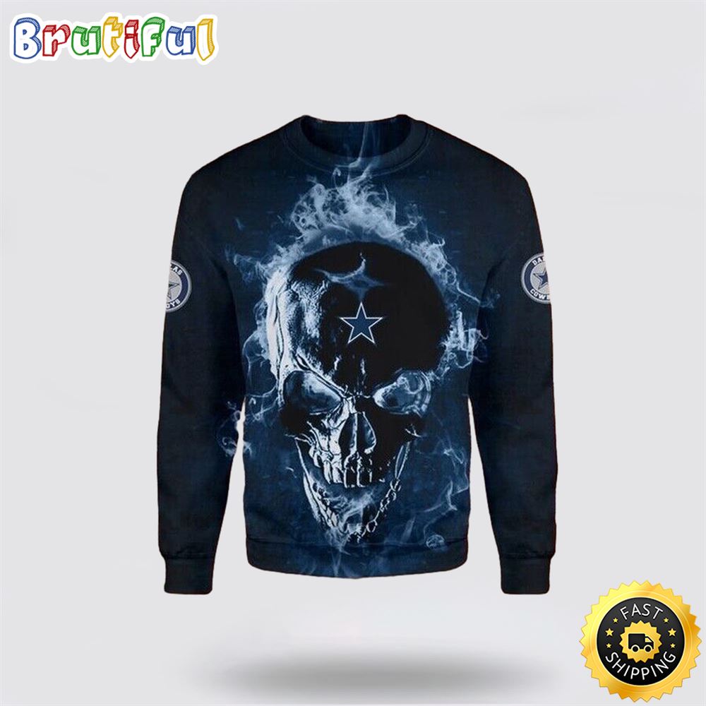 Sportswearmerch Dallas Cowboys NFL Crewneck Sweater For Fan