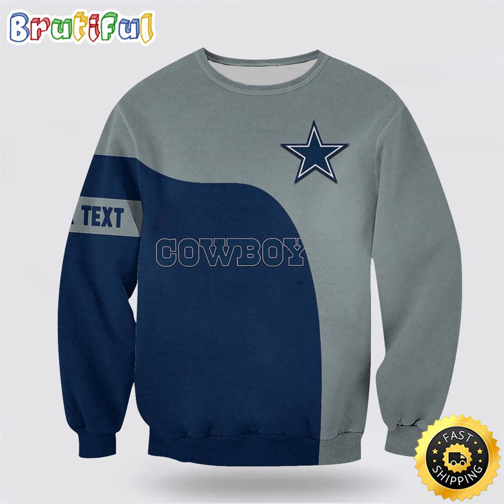 Sportswearmerch Dallas Cowboys NFL Crewneck Sweater For Fan