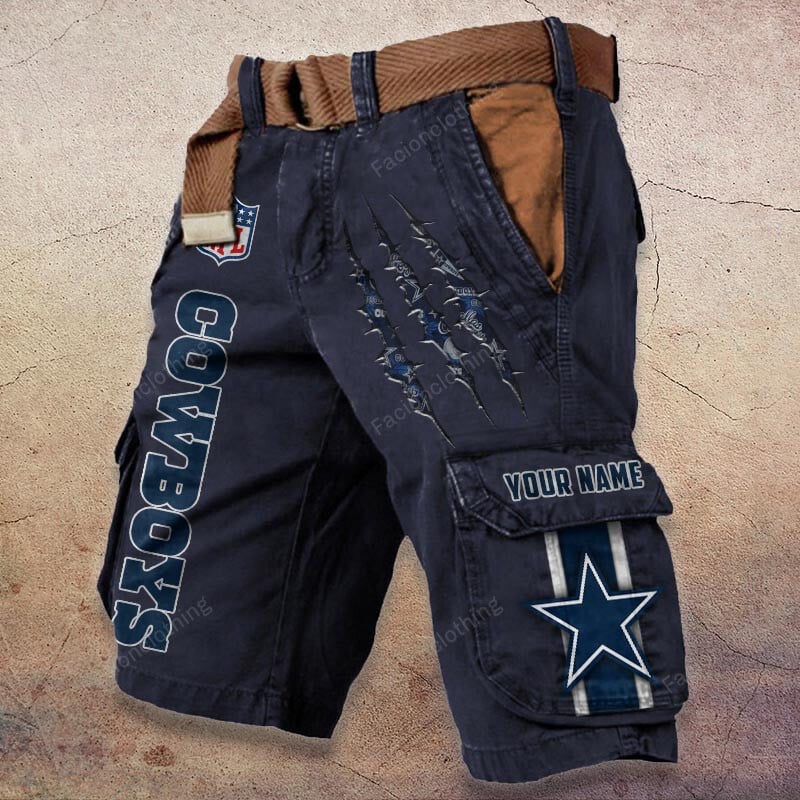 Sportswearmerch Dallas Cowboys NFL Denim Short For Fan