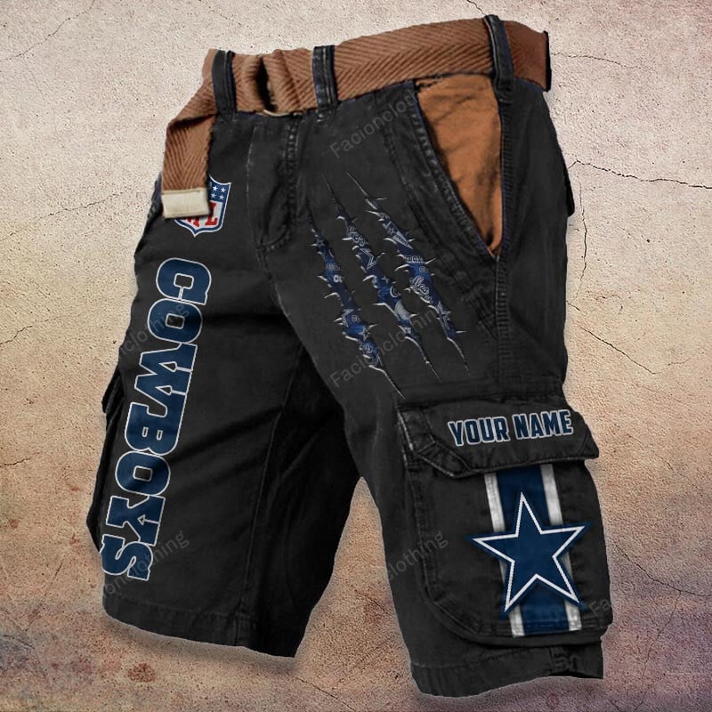 Sportswearmerch Dallas Cowboys NFL Denim Short For Fan