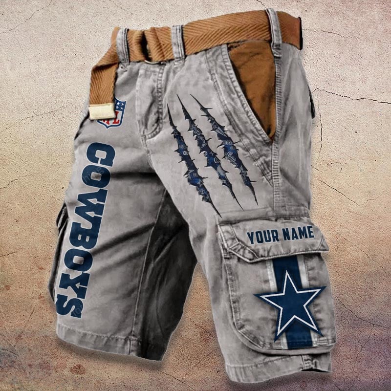 Sportswearmerch Dallas Cowboys NFL Denim Short For Fan