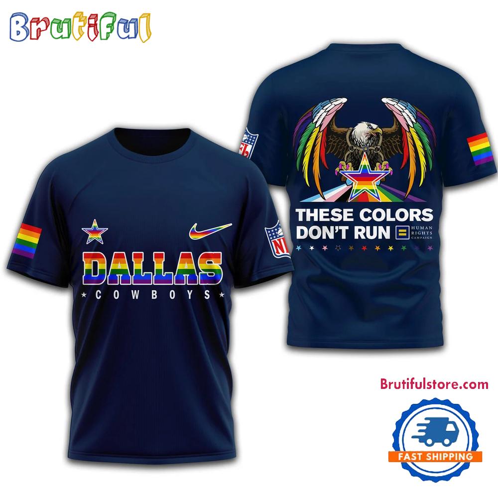 Sportswearmerch Dallas Cowboys NFL Football Campaign LGBT T-Shirt For Fan
