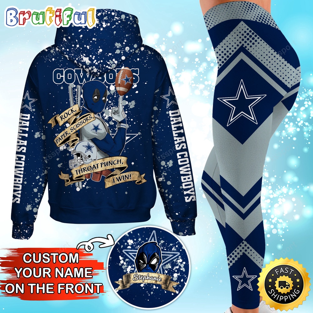 Sportswearmerch Dallas Cowboys NFL Hoodie Leggings For Fan