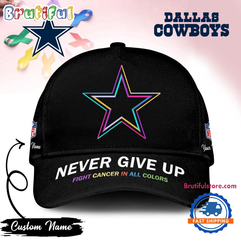 Sportswearmerch Dallas Cowboys NFL Never Give Up Classic Cap For Fan