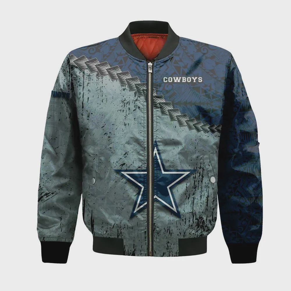 Sportswearmerch Dallas Cowboys NFL Personalized Bomber Jacket For Fan