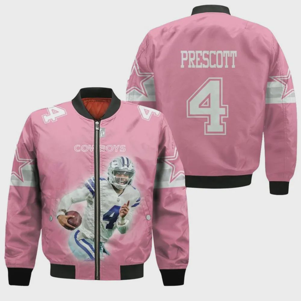 Sportswearmerch Dallas Cowboys NFL Personalized Bomber Jacket For Fan