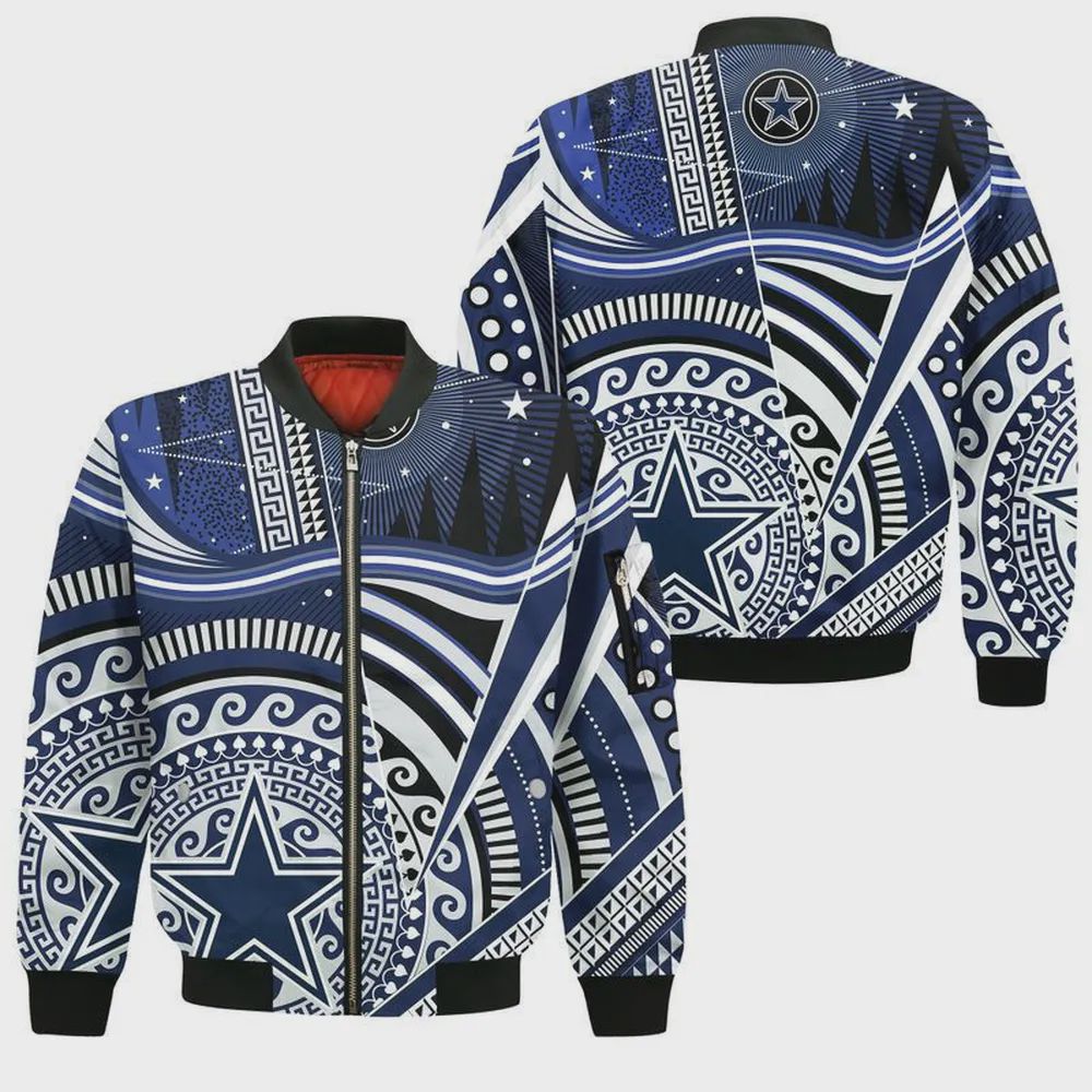 Sportswearmerch Dallas Cowboys NFL Personalized Bomber Jacket For Fan