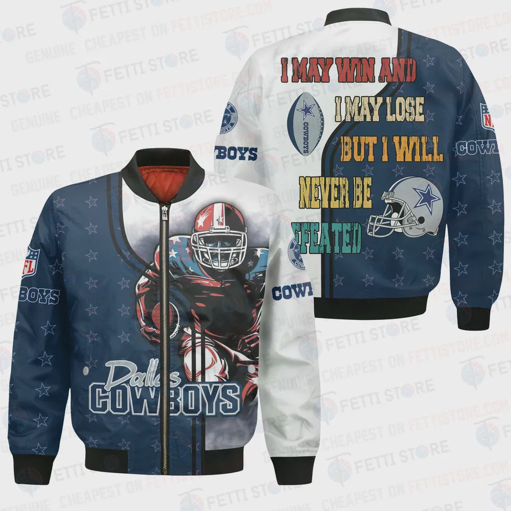 Sportswearmerch Dallas Cowboys NFL Personalized Bomber Jacket For Fan