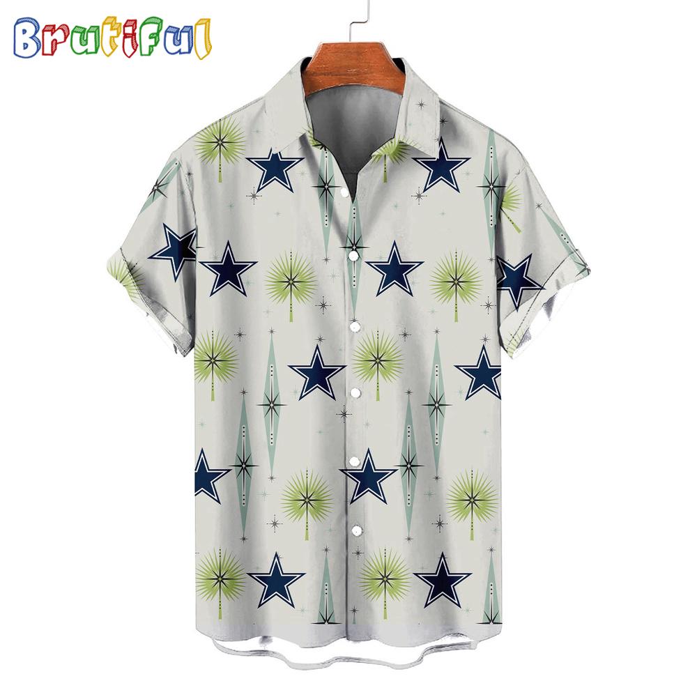 Sportswearmerch Dallas Cowboys NFL Personalized Hawaiian Shirt For Fan