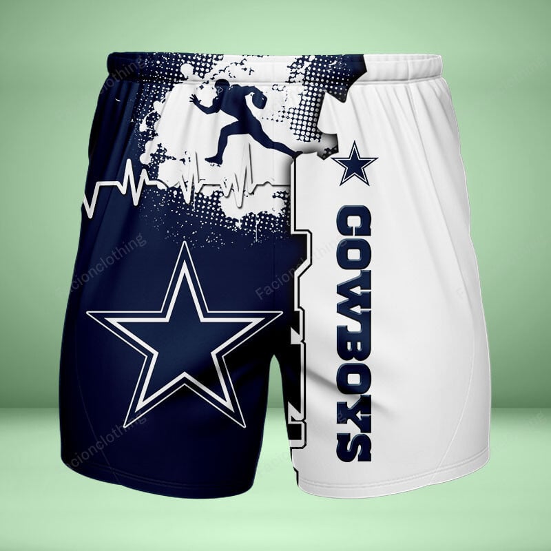 Sportswearmerch Dallas Cowboys NFL Personalized Short Pant For Fan