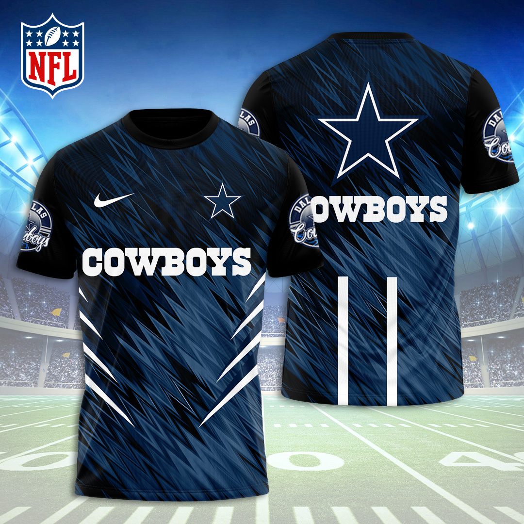 Sportswearmerch Dallas Cowboys NFL Personalized T-shirt For Fan