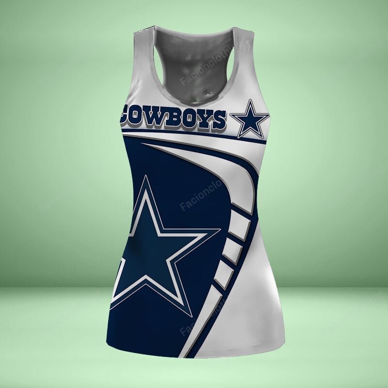 Sportswearmerch Dallas Cowboys NFL Personalized Women Tanktop For Fan