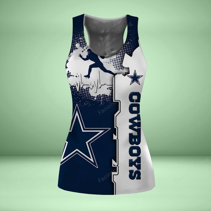 Sportswearmerch Dallas Cowboys NFL Personalized Women Tanktop For Fan