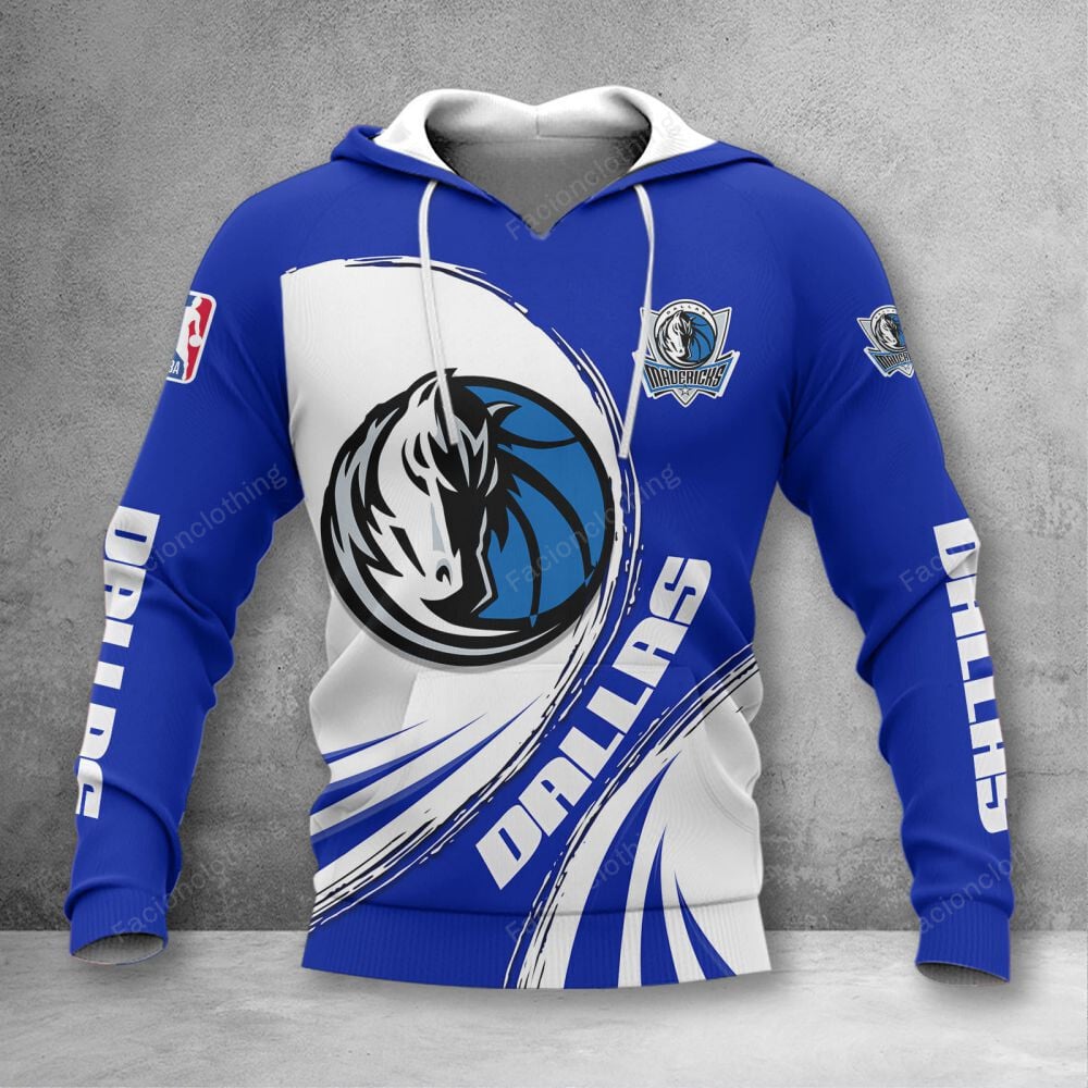 Sportswearmerch Dallas Mavericks NBA Personalized Hoodie For Fan