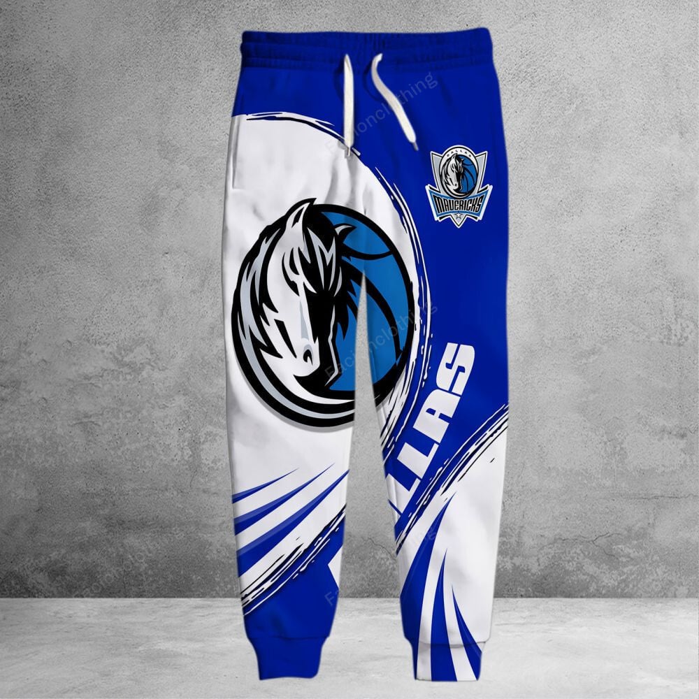 Sportswearmerch Dallas Mavericks NBA Personalized Long Pant For Fan