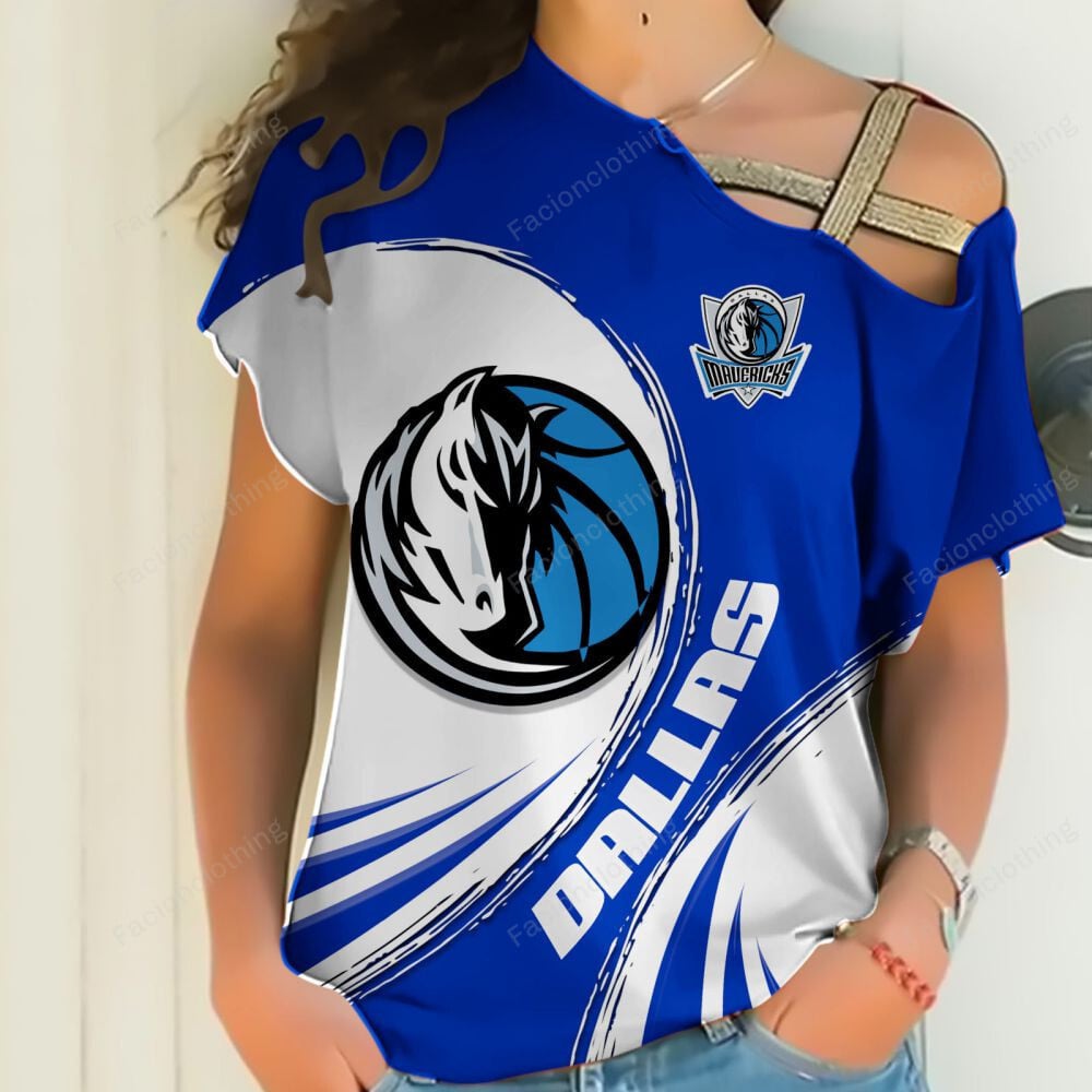 Sportswearmerch Dallas Mavericks NBA Personalized Strapless Short Sleeve For Fan