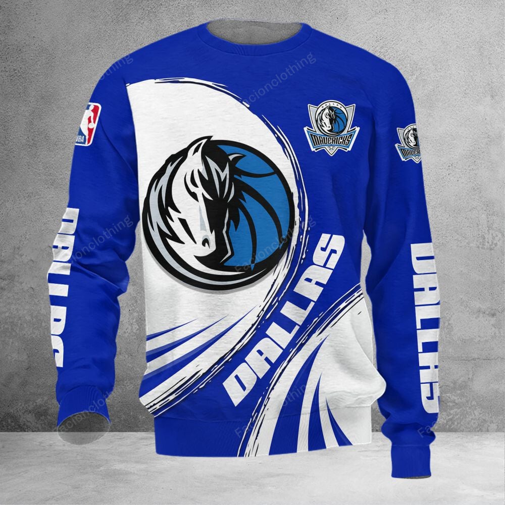Sportswearmerch Dallas Mavericks NBA Personalized Sweater For Fan