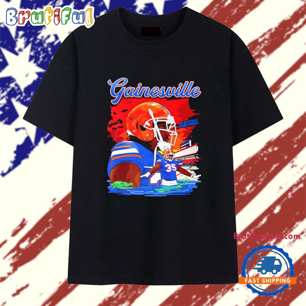 Sportswearmerch D’Antre Robinson Florida Gators NCAA Gainesville T-Shirt For Fan