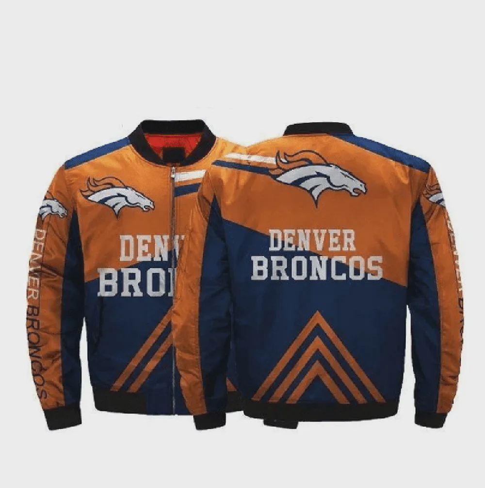 Sportswearmerch Denver Broncos NFL Bomber Jacket For Fan