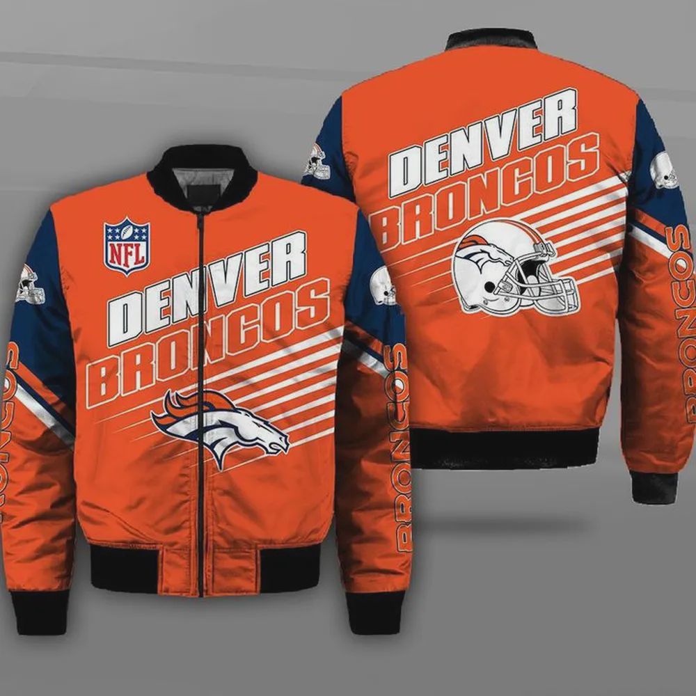 Sportswearmerch Denver Broncos NFL Bomber Jacket For Fan