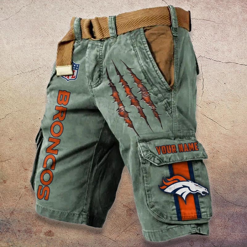Sportswearmerch Denver Broncos NFL Denim Short For Fan