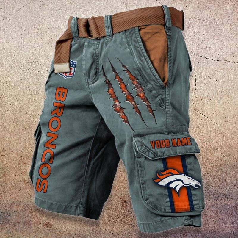 Sportswearmerch Denver Broncos NFL Denim Short For Fan