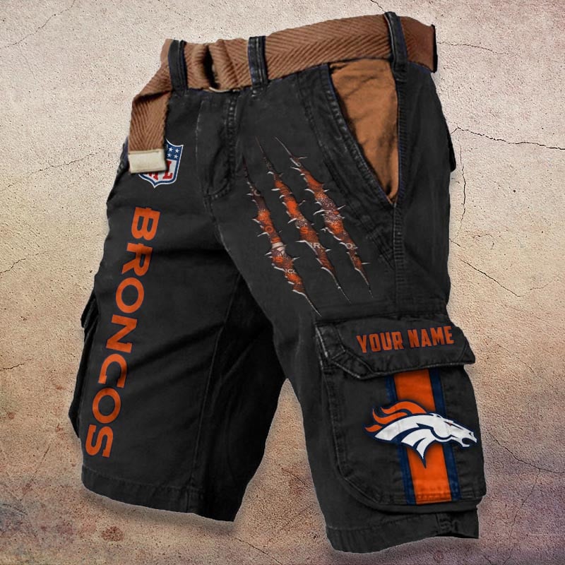 Sportswearmerch Denver Broncos NFL Denim Short For Fan