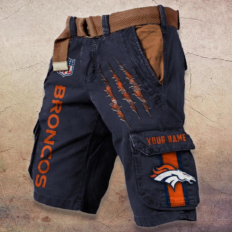 Sportswearmerch Denver Broncos NFL Denim Short For Fan