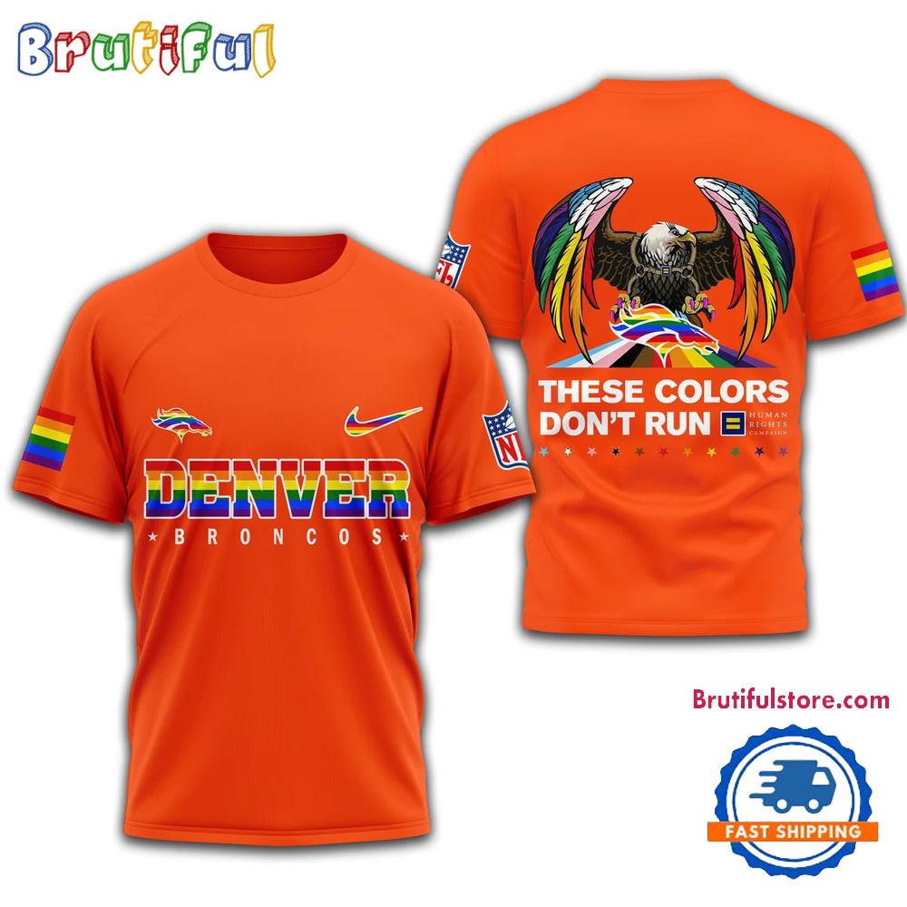 Sportswearmerch Denver Broncos NFL Football Campaign LGBT T-Shirt For Fan