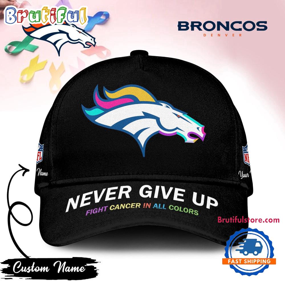 Sportswearmerch Denver Broncos NFL Never Give Up Classic Cap For Fan