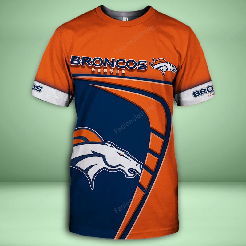 Sportswearmerch Denver Broncos NFL Personalized Short PantT-shirt For Fan