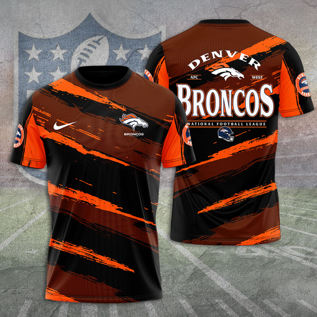 Sportswearmerch Denver Broncos NFL Personalized T-shirt For Fan
