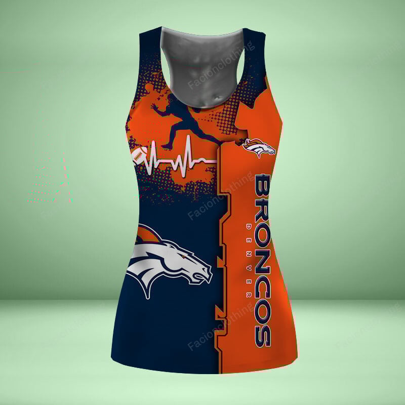 Sportswearmerch Denver Broncos NFL Personalized Women Tanktop For Fan