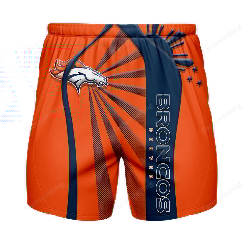Sportswearmerch Denver Broncos NFL Short Pant Personalized For Fan