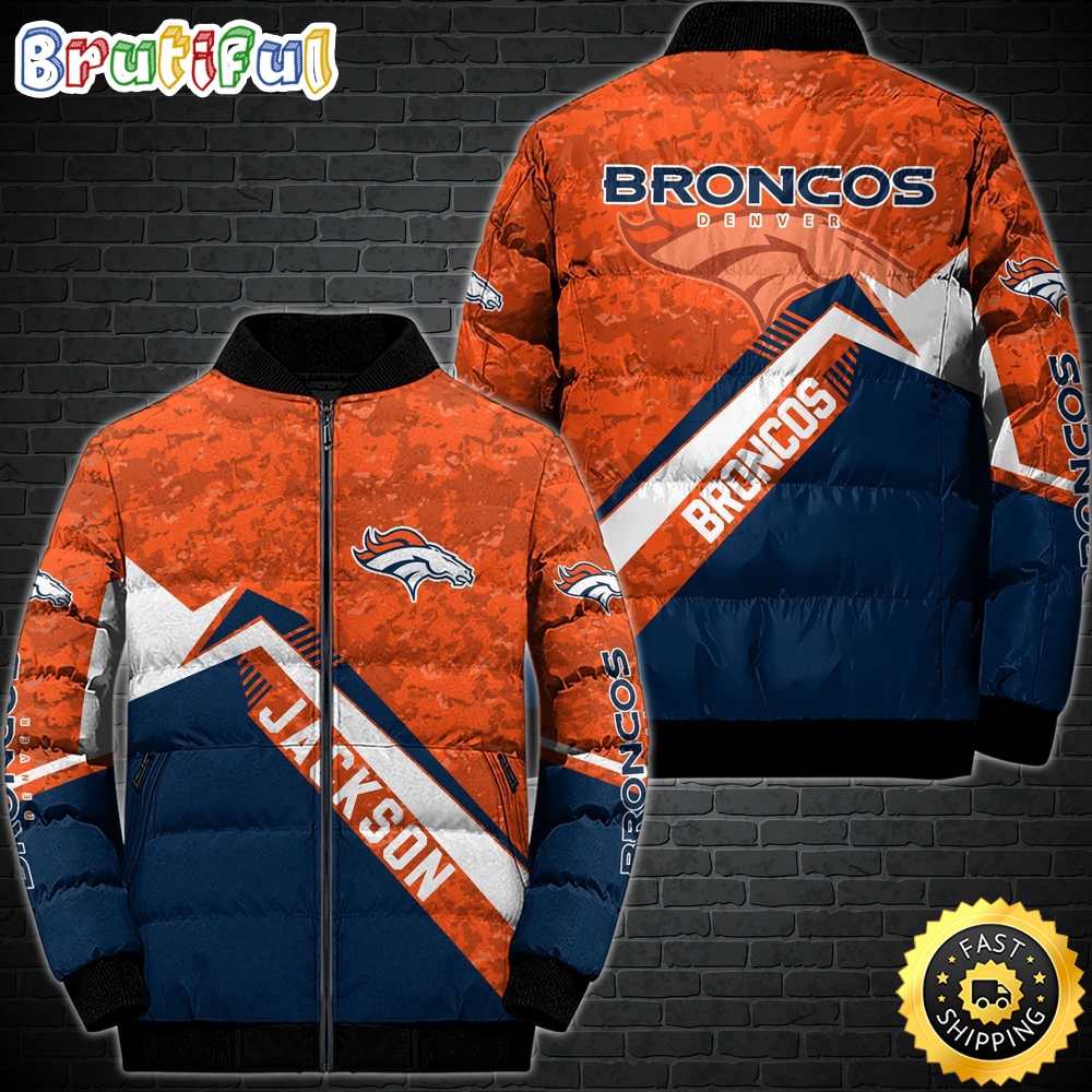 Sportswearmerch Denver Broncos NFL Sport Down Puffer Jacket For Fan