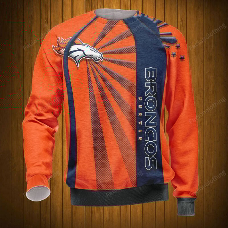 Sportswearmerch Denver Broncos NFL Sweater Personalized For Fan