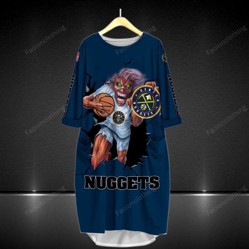Sportswearmerch Denver Nuggets NBA Personalized Pocket Tanktop For Fan