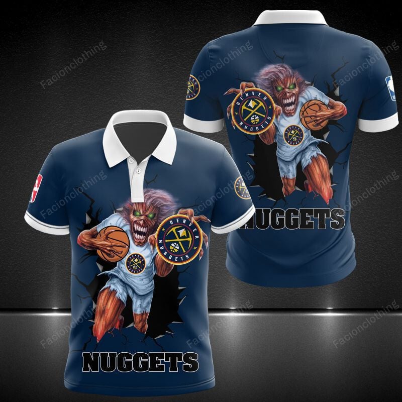 Sportswearmerch Denver Nuggets NBA Personalized Polo Shirt For Fan