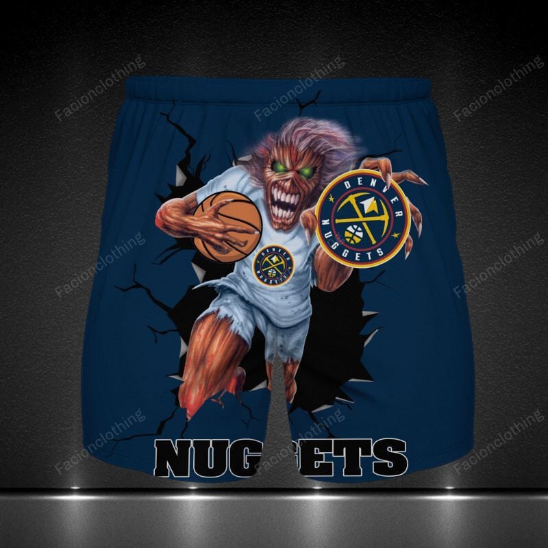 Sportswearmerch Denver Nuggets NBA Personalized Short Pant For Fan