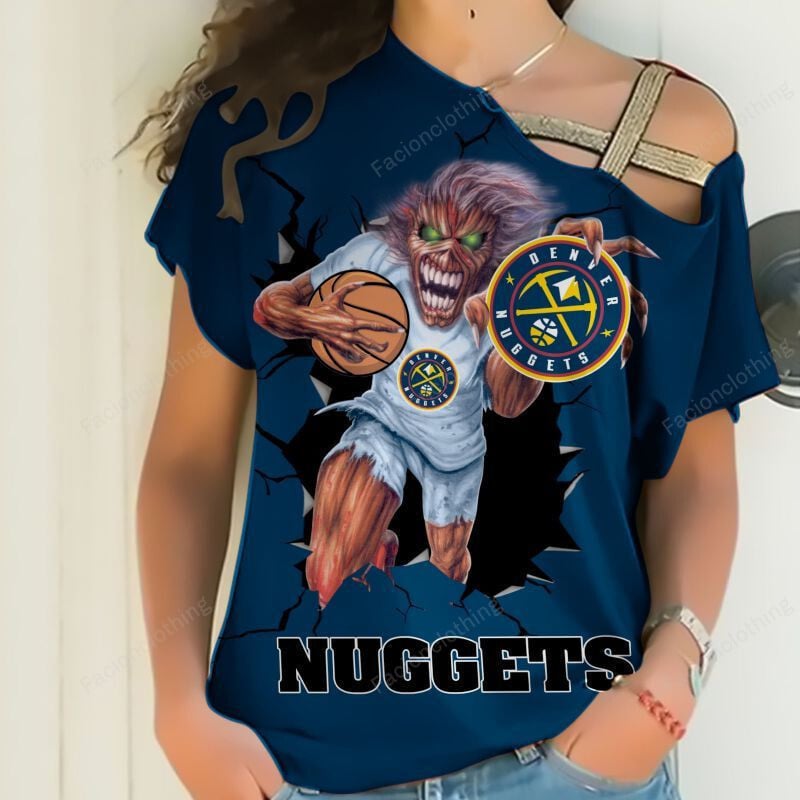 Sportswearmerch Denver Nuggets NBA Personalized Strapless Short Sleeve For Fan