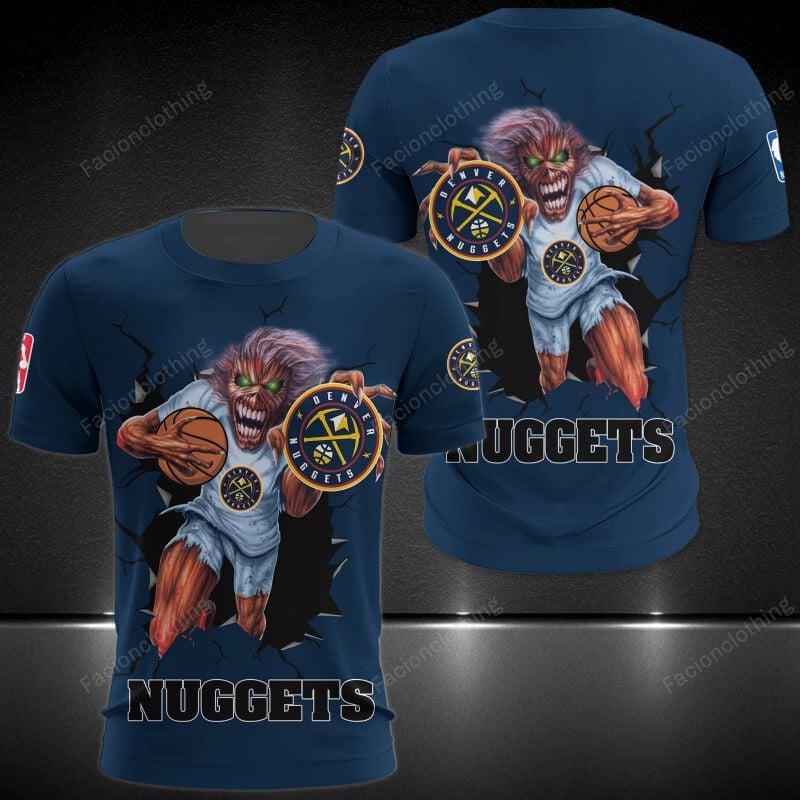 Sportswearmerch Denver Nuggets NBA Personalized T-shirt For Fan
