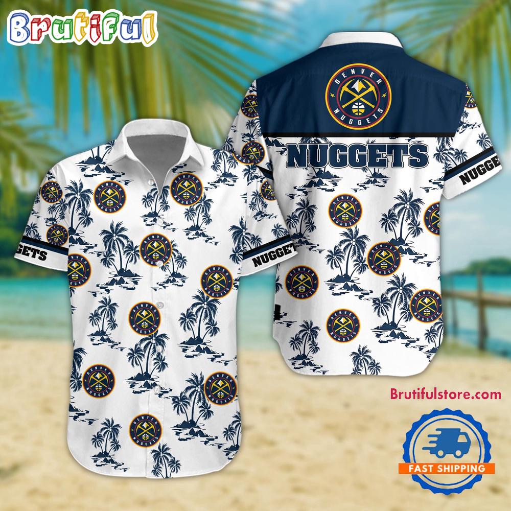 Sportswearmerch Denver Nuggets NBA Summer Personalized Hawaiian Shirt For Fan