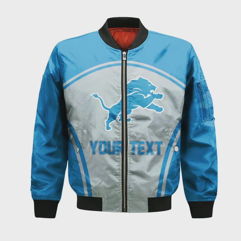 Sportswearmerch Detroit Lions NFL Bomber Jacket For Fan
